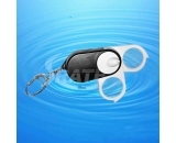 CY-011 5X/5XLED照明双镜片钥匙链放大镜